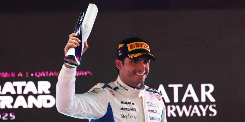 Sainz je na Katar velmi hrdý, Williams překonal jeho očekávání