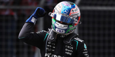 Reakce první trojice: Antonelli slaví první výhru, Russell týmový úspěch a Hamilton skvělé souboje