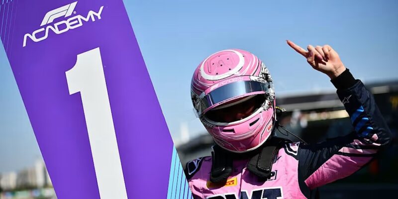 V prvním závodě F1 Academy v Číně zvítězila Nina Gademan.