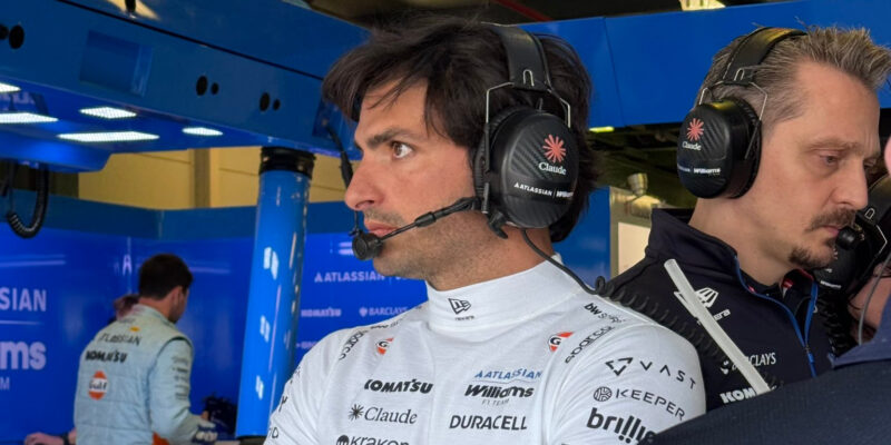 Problémy Williamsu: Proč Carlos Sainz v kvalifikaci vůbec nevyjel?