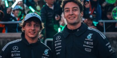 Wolff upozorňuje Antonelliho a Russella na odkaz Mercedesu