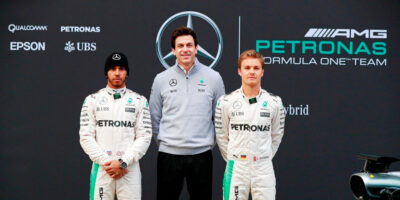 Chtěl jsem je vyhodit, říká Wolff o Hamiltonovi a Rosbergovi