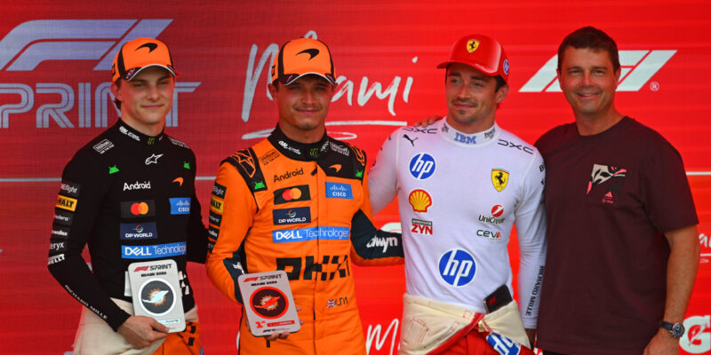 Vyjádření Norrise, Piastriho a Leclerca po sprintu v Miami