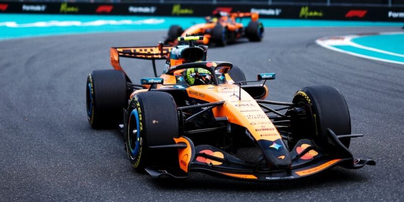 Sprint v Miami: McLaren našel závodní rychlost