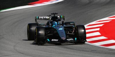 Výsledky FP3 v Barceloně: Russell ovládl přerušený trénink