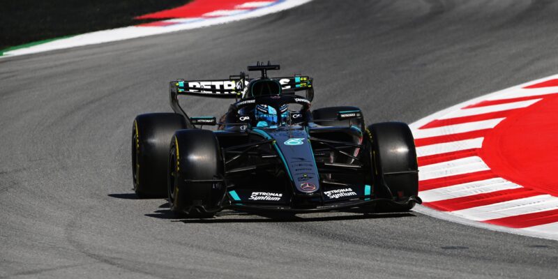 Výsledky FP3 v Barceloně: Russell ovládl přerušený trénink