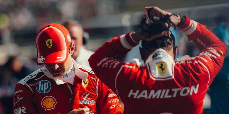 Leclerc, Russell a Hamilton o VC Velké Británie