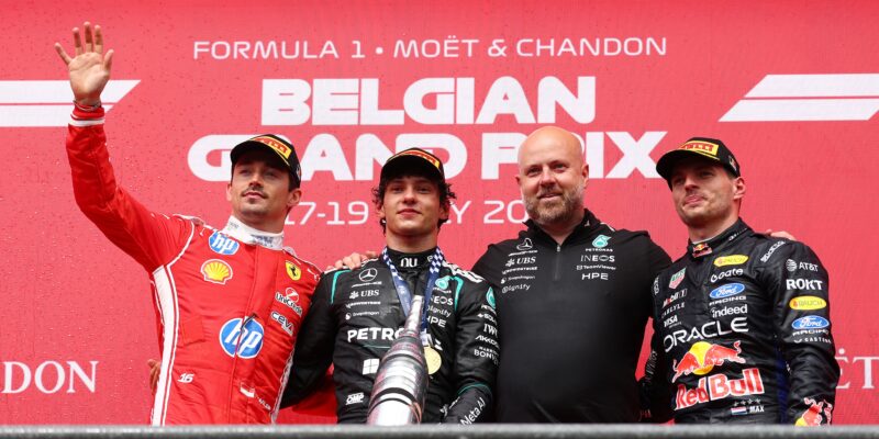 Vyjádření Antonelliho, Leclerca a Verstappena po VC Belgie