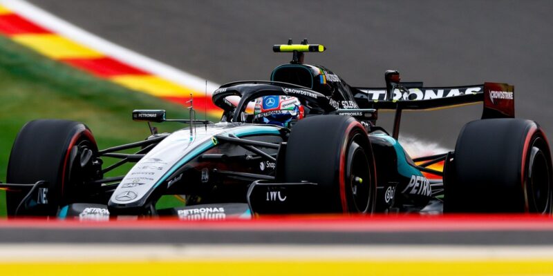 Výsledky FP2 VC Belgie: Antonelli první, Gasly způsobil červenou vlajku