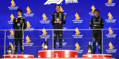 Vyjádření Verstappena, Leclerca a Antonelliho po VC Singapuru